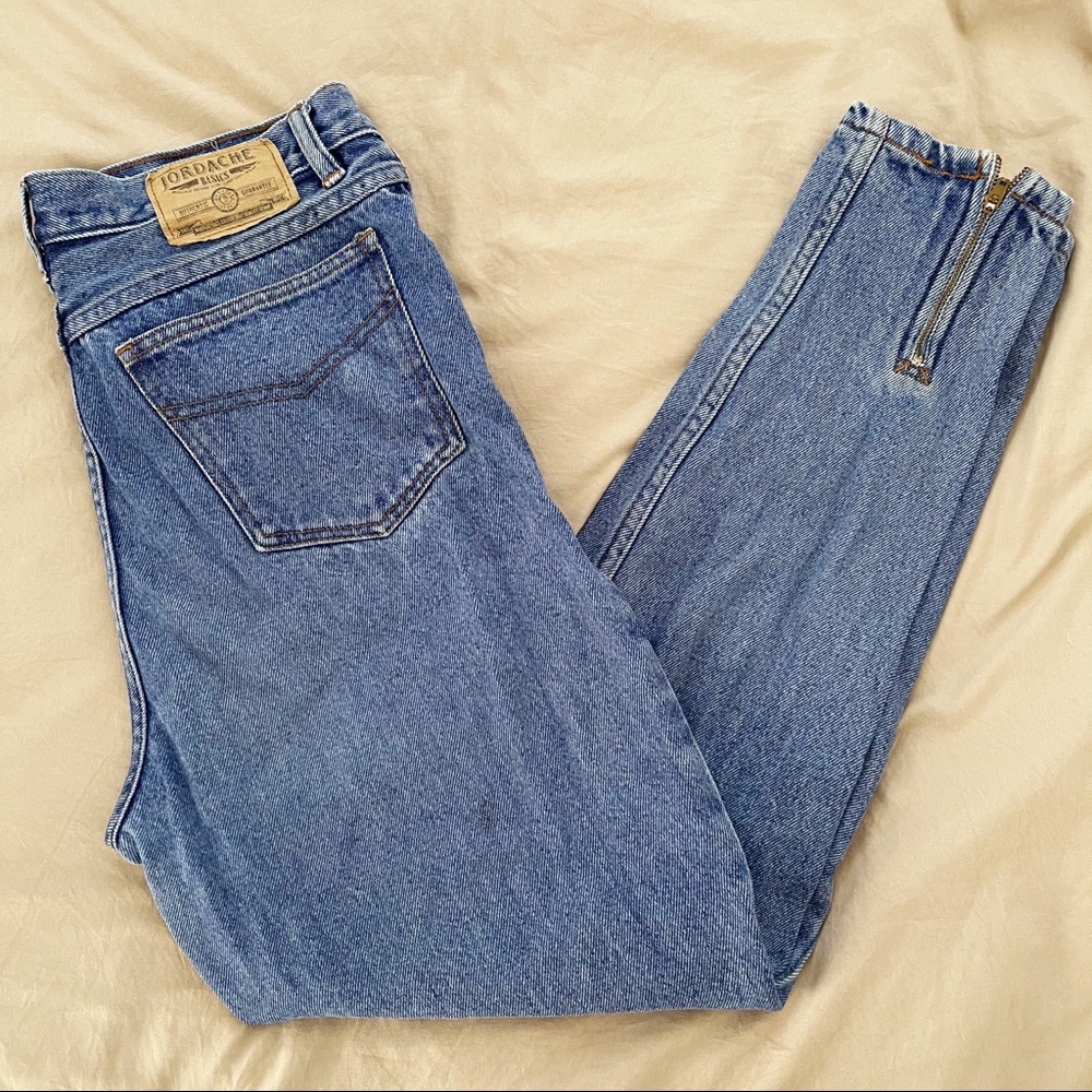 Vintage Jordache High Rise Mom Jeans Size 10/30